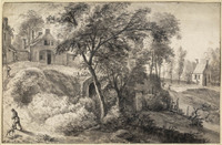 P 016
<br/>
Bolwerk Sterrenburg te Utrecht
<br/>
<em>Waterloo, Anthonie, (1609-1690)</em>